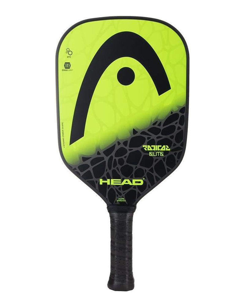 raquette Head Élite noir & jaune | Pickleball store