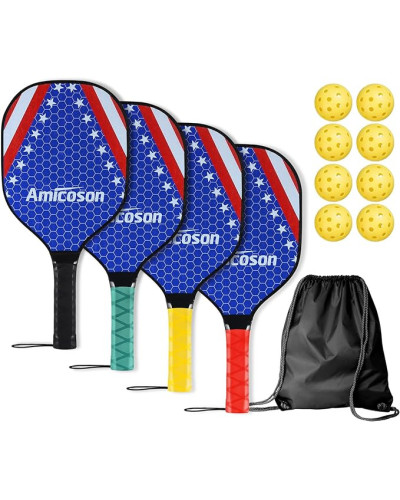 Kit raquettes de pickleball Amicoson | Pickleball store